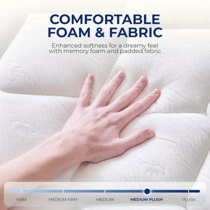 Full Size 10 Inch Hybrid Pocket Spring Mattress, Motion Isolation, view 5