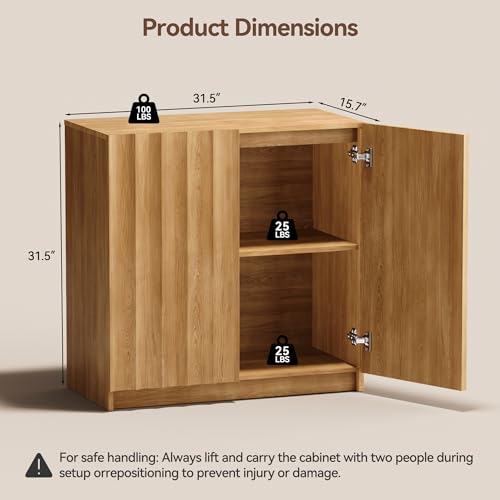 Modern Buffet Cabinet with Storage, view 3