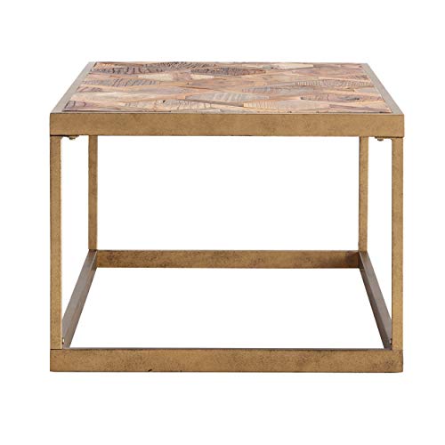 Dorville Patterned Cocktail Table, Natural