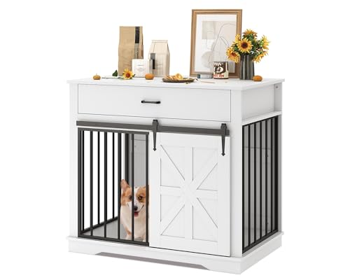 37.8" Dog Crate Furniture, view 2