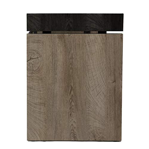 Hapsford Writing Desk - Transitional Design, Black Iron and Wood - Ideal for Home Office, Bedroom (HO1142637)