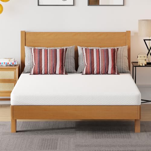 | 5 Inch Full Mattress | Medium Firm | Gel Memory Foam | White, view 2
