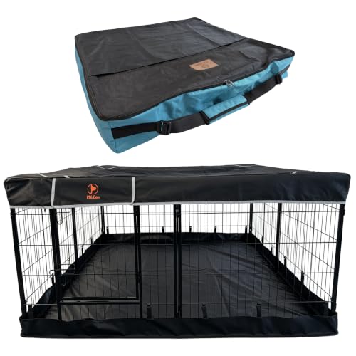 Puppy Playpen Plus Storage Bage with Bottom & Top Cover, 31.3" H, view 2