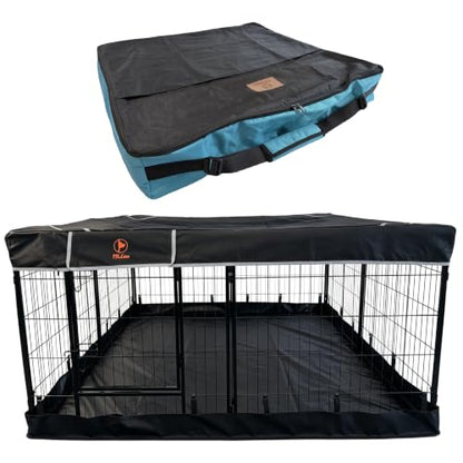 Puppy Playpen Plus Storage Bage with Bottom & Top Cover, 31.3" H, view 2
