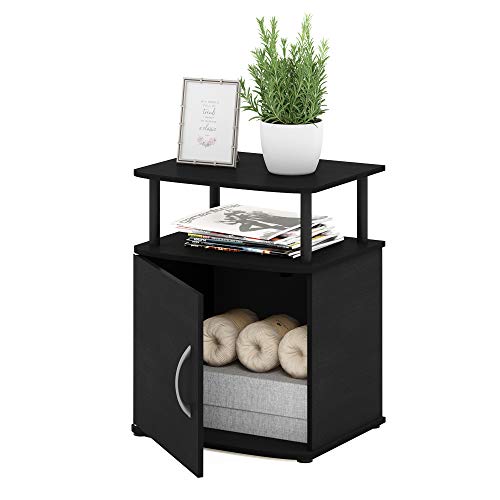 Jaya End Table, One, Black Wood