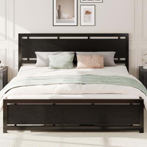 California King Bed Frames with Headboard and Footboard, view 2