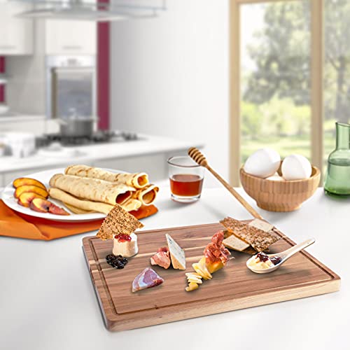 Extra Large Acacia Wood Cutting Boards for Kitchen, 24 x 18 Inch, view 7