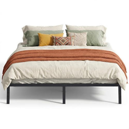 VASAGLE King Metal Bed Frame, 14 Inches Tall, 1100 lb Weight Capacity, view 2