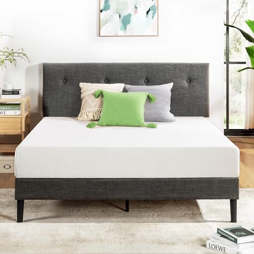 8 inch Twin Mattress XL Long, Bed-In-A-Box, Green Tea Memory Foam,White