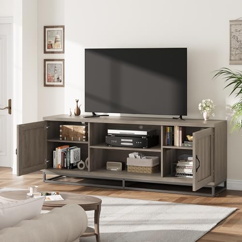 Farmhouse TV Stand for Living Room, view 3