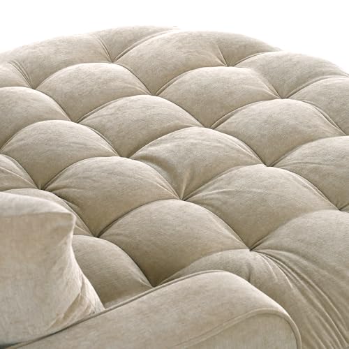 Chaise Lounger Sleeper Sofa, Upholstered Convertible Chair, view 7