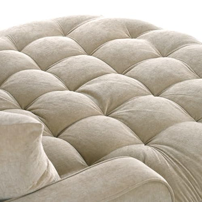 Chaise Lounger Sleeper Sofa, Upholstered Convertible Chair, view 7