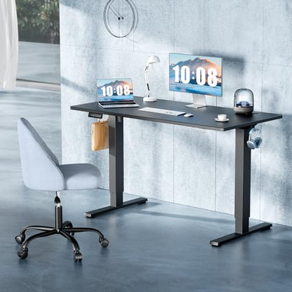 40 Inch Electric Standing Desk, Memory Adjustable Home Office Desk, view 4