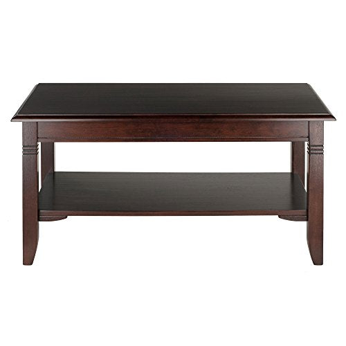 Nolan Coffee Table, Small Table with Shelf Storage, Practical and Elegant Living Room Decor, Stylish Furniture Essentials for New Homes, Apartments