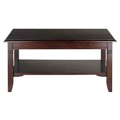 Nolan Coffee Table, Small Table with Shelf Storage, Practical and Elegant Living Room Decor, Stylish Furniture Essentials for New Homes, Apartments