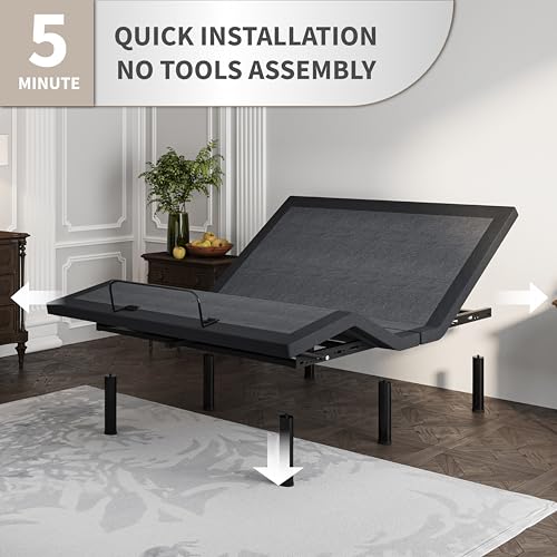 Adjustable Bed with Copper Gel Mattress, view 7