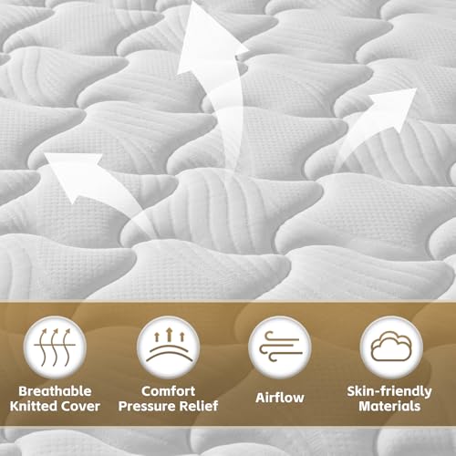 Omblix Full Size Mattress, 12 Inch Full Mattress, view 4
