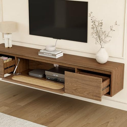 71'' Floating TV Stand Wall Mounted, Large Floating TV Stand, view 5