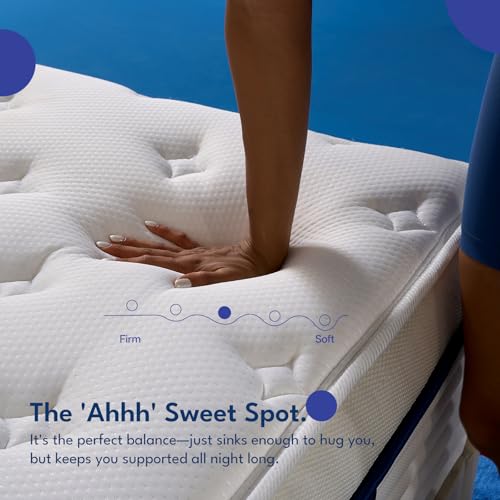 12 Inch Queen Size Mattress, Hybrid Mattress in a Box, view 3