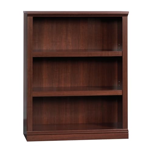 Miscellaneous Storage 3-Shelf Bookcase/ Book shelf, Select Cherry finish