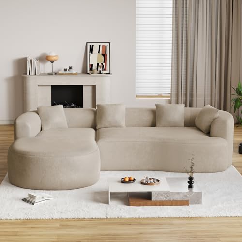 Luxury Modern Tight Curved Back Sofa, view 2