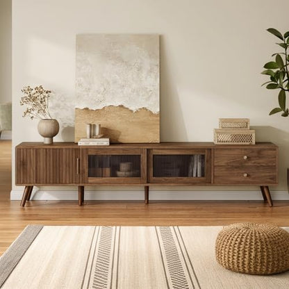 Marzzi Mid-Century Modern TV Stand for 85 inches TV, view 2