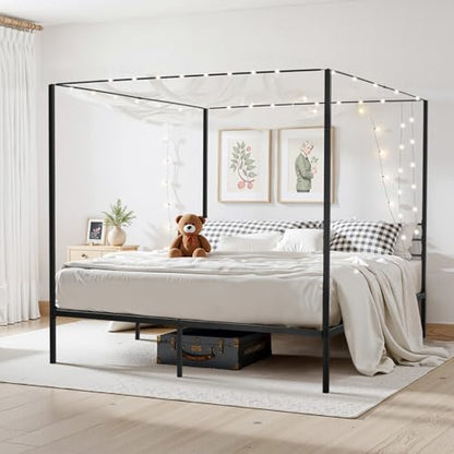 Canopy Bed Frame King Size, view 3