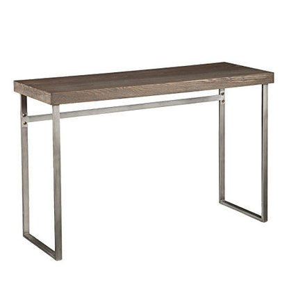 Nolan Console Table in Weathered Burnt Oak