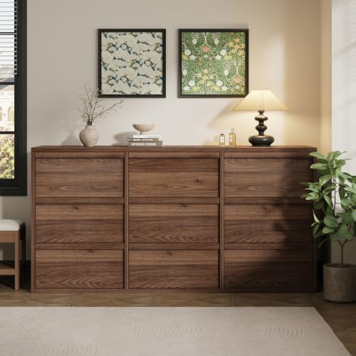 9 Drawer Dresser for Bedroom, view 4