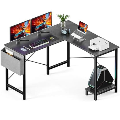 L Shaped Desk, Gaming Desk, Corner Table, 50 Inch, view 2
