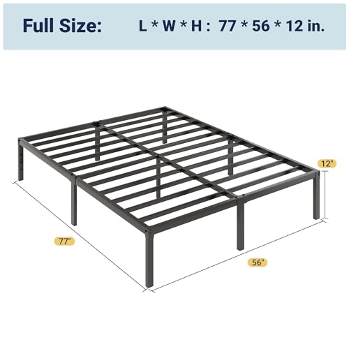 Black Full Size Bed Frame with Storage, view 3