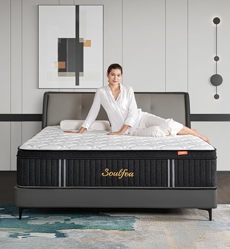 Queen Mattresses, 10 Inch Queen Size Mattresses in a Box, view 2