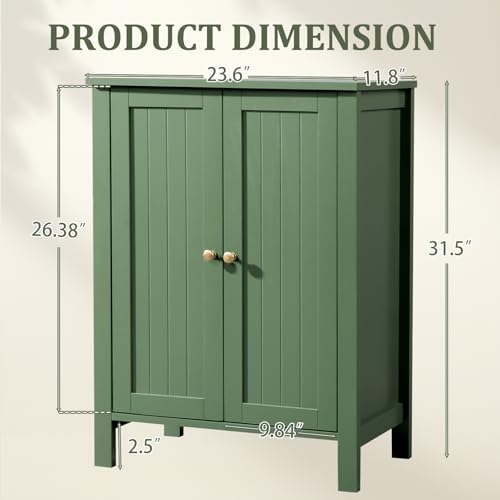 Bonnlo Free Standing Bathroom Cabinet, view 4