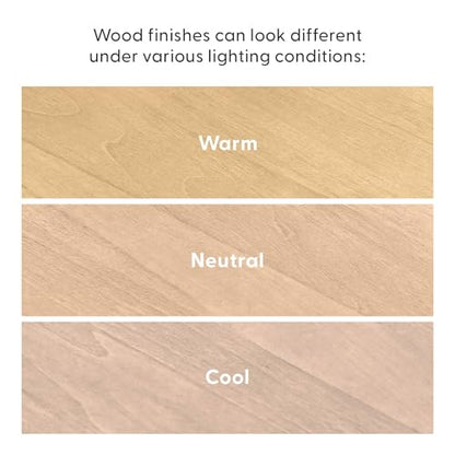 Solid Wood Console Table, 56 Inch, Sofa Table, Narrow Entryway Table for Hallway, Behind The Couch, Living Room, Foyer, Easy Assembly, Blonde