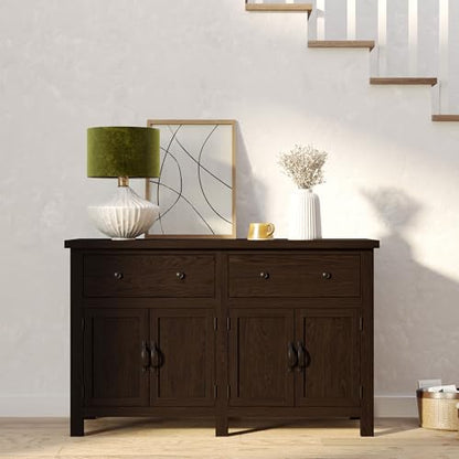 Maven Lane Felix Rustic Large Wooden Sideboard, view 3