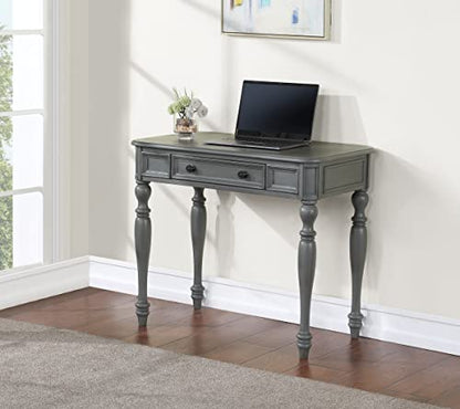 OSP Home Furnishings Country Meadows 36 Inch Writing Desk with Drawer, view 3