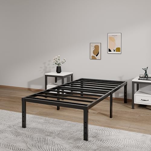 Metal Bed Frame Twin XL Size, view 6