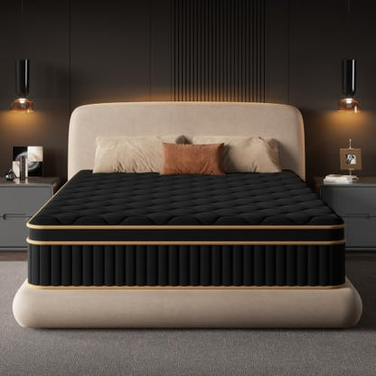 King 12 Inch Hybrid Mattress in a Box with Medium Firm Support, view 2