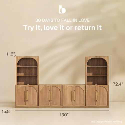 6-Piece Modular TV Stand, view 3