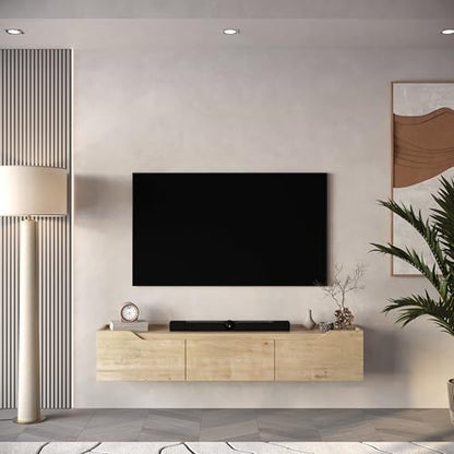 Atelier Mobili Floating TV Stand for 75 Inch TVs, view 4