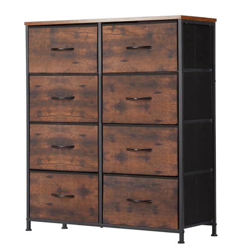 Dresser for Bedroom with 8 Drawers, Large Storage Tower, view 2
