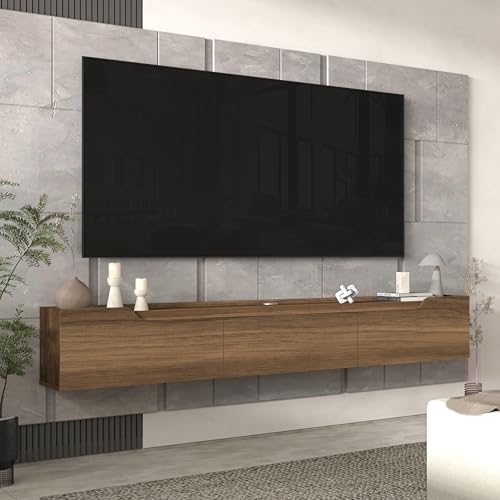 Atelier Mobili Floating TV Stand for Up to 80 Inch TVs – Wall Mounted, view 3