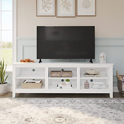 TV Stand with 6 Cubby for 75 inch TV, view 6