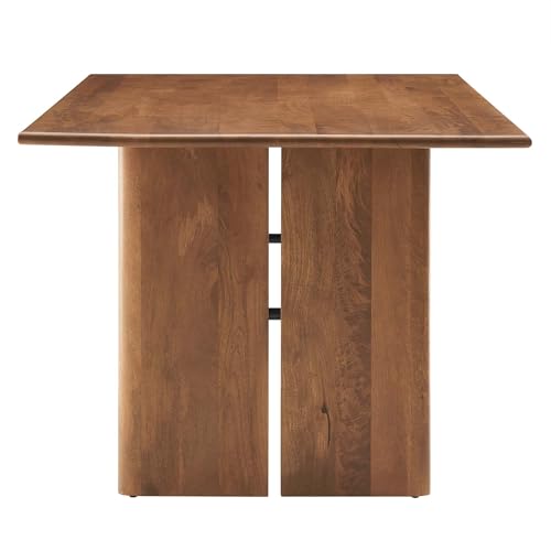 Amistad 72Inch Dining Table Solid Wood Walnut Finish Modern Kitchen Room Entertaining Home Furniture Quality Stylish Elegant Durable Refined Versatile Contemporary