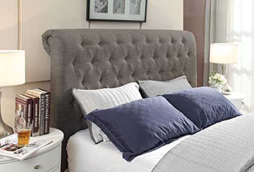 Royal Tufted Headboard, Full, Dolphin, view 2
