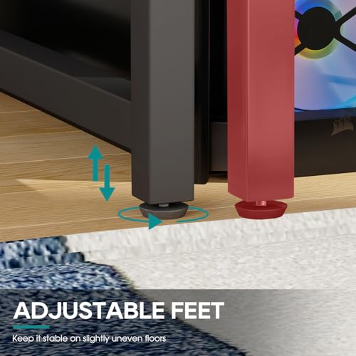 | 47 Inch Computer Desk | Nature | Sturdy Office Desk, view 7
