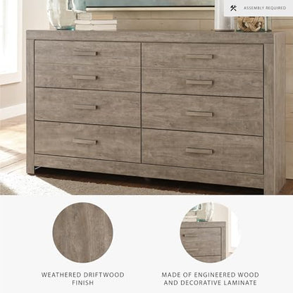 Signature Design by Ashley Culverbach Scandinavian 6 Drawer Dresser, view 5