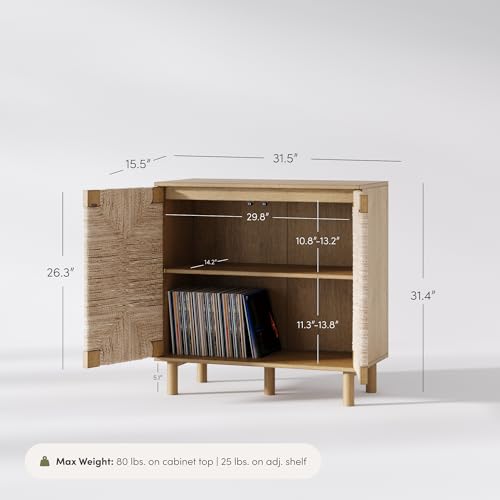 Nathan James Beacon Accent Buffet Sideboard Cabinet, view 3