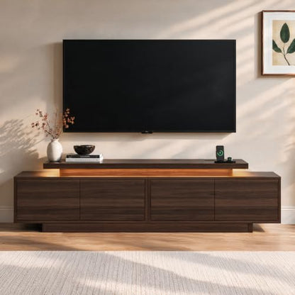 Extendable TV Stand for 65-90 Inch TVs, Adjustable Length 63-94.5", view 2