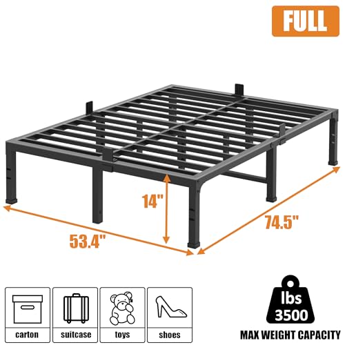 Full Size Bed Frame, view 3